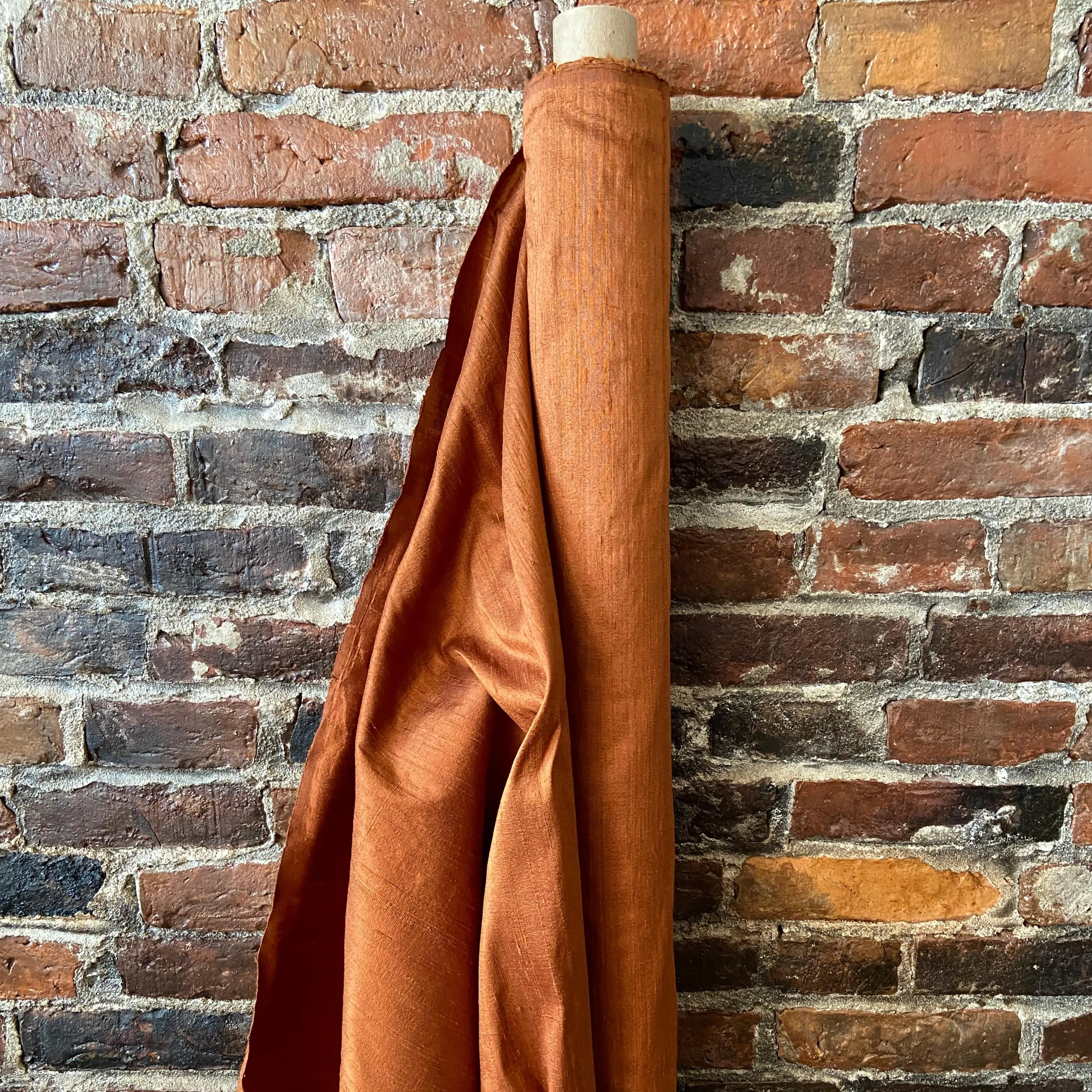 Shoreline Silk in Cinnamon - 44"/45" Wide