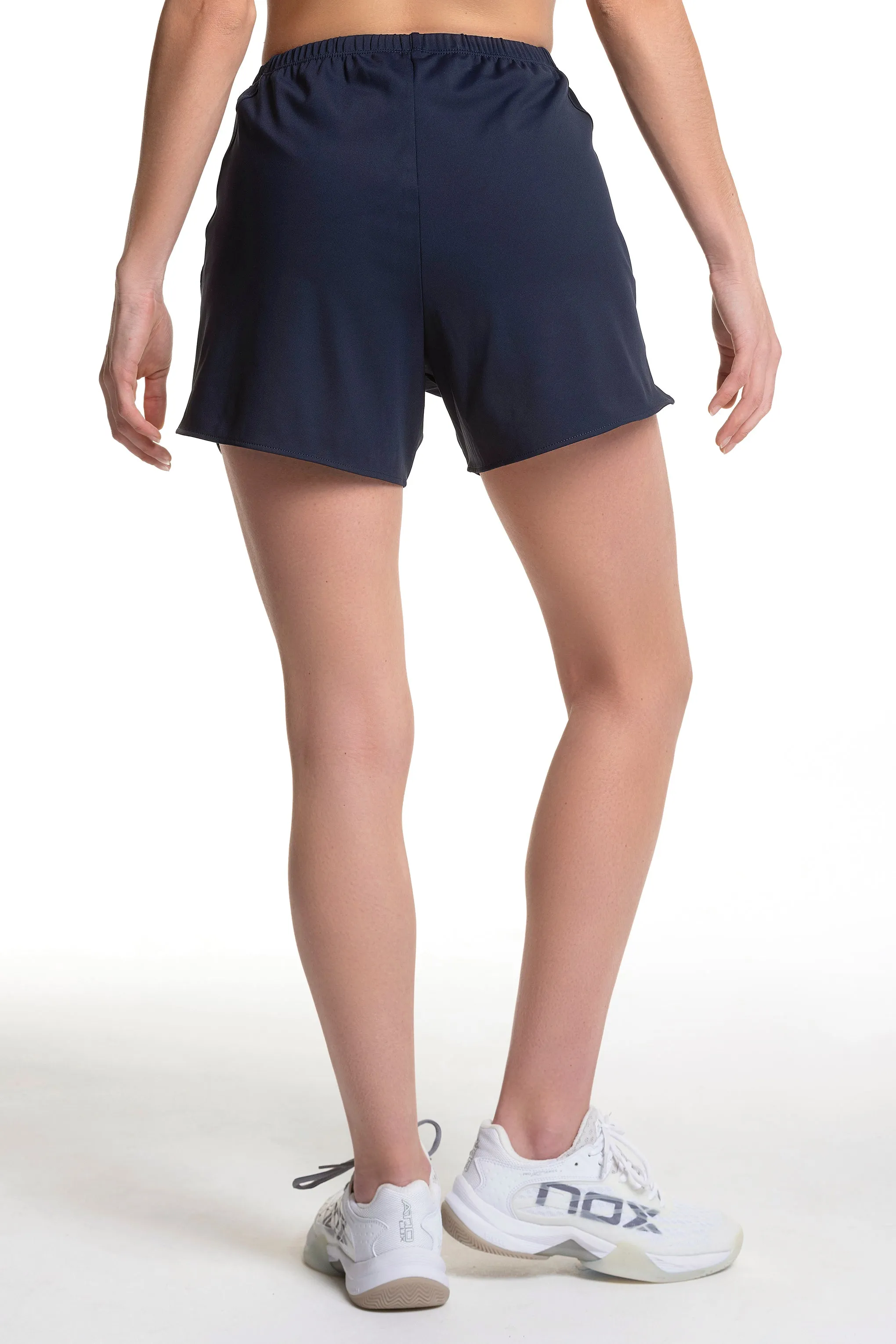 Short Padel Mujer REGULAR PRO azul marino