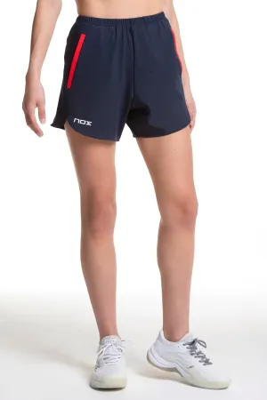 Short Padel Mujer REGULAR PRO azul marino