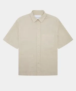 Short Sleeved Shirt - Bone White