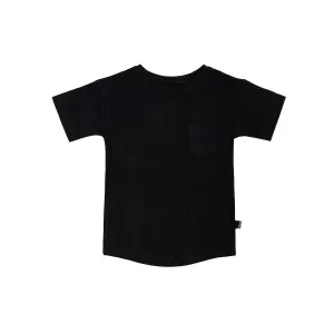 Short Sleeves Pocket Tee - Raven