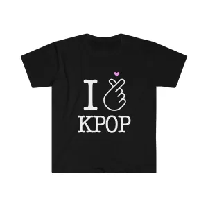 SHP KPOP Unisex Softstyle T-Shirt (Black)