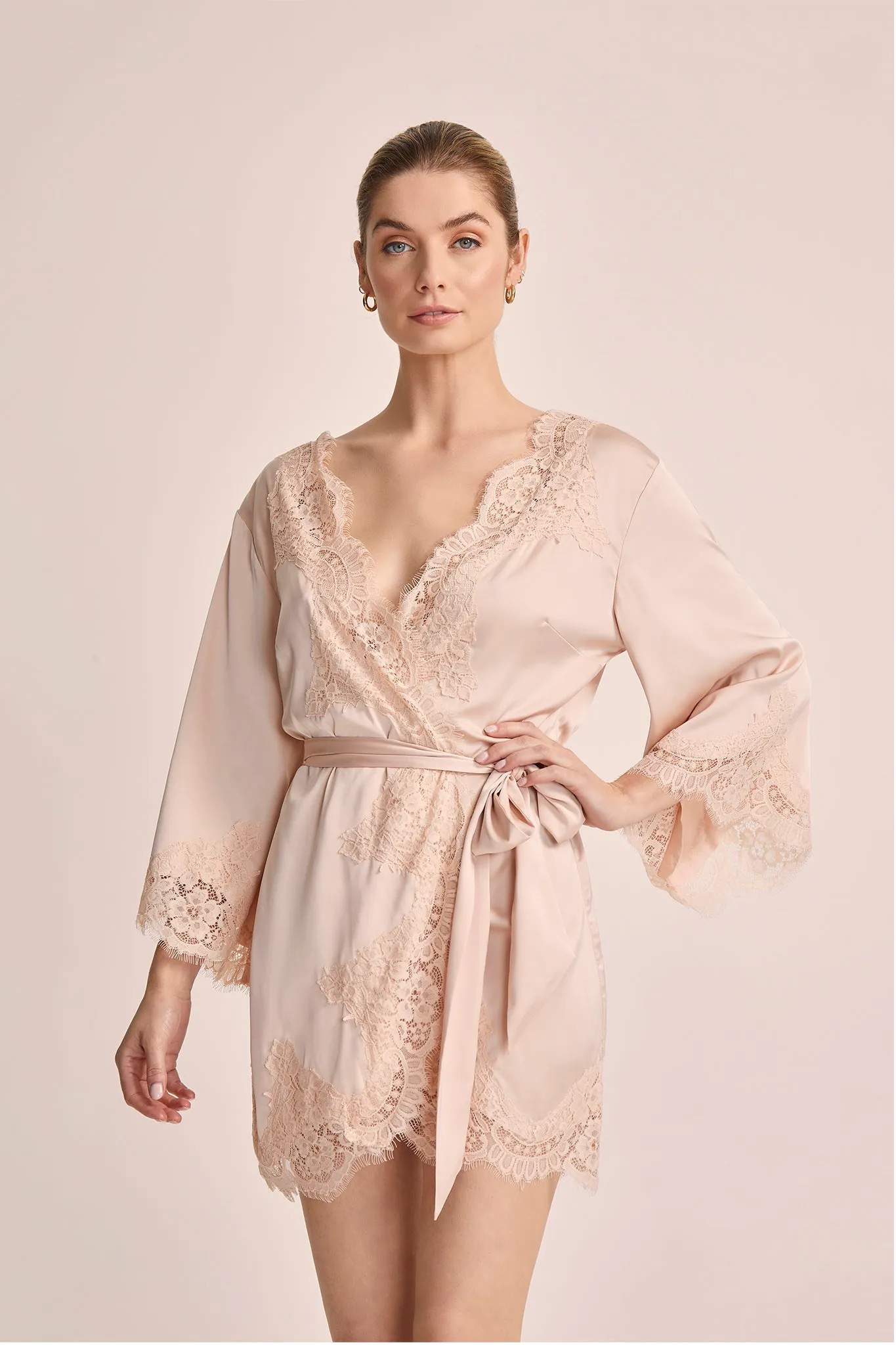 Sian Mini Robe - Blush