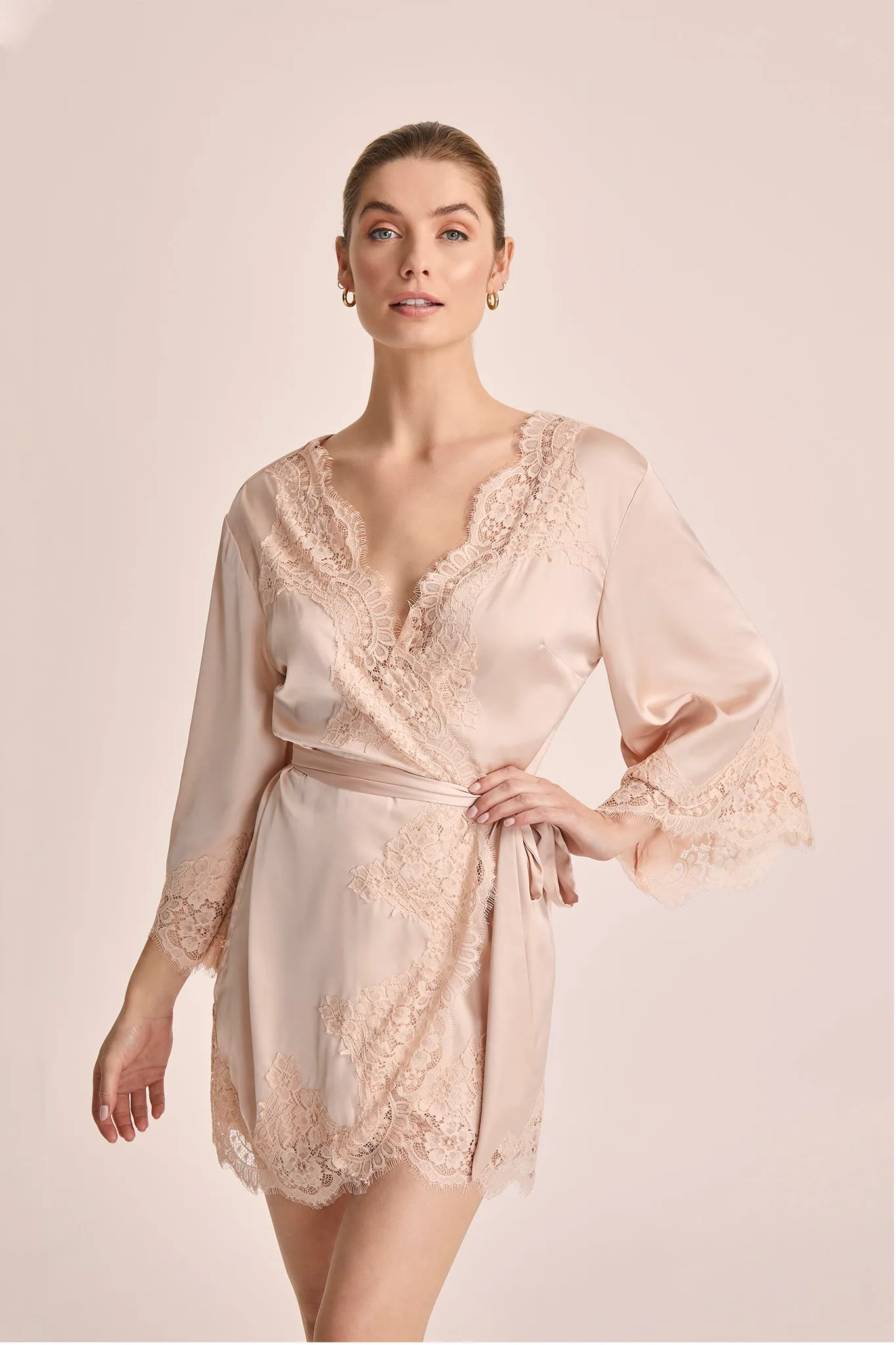 Sian Mini Robe - Blush