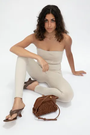 Sibille Legging Pant in Parchment