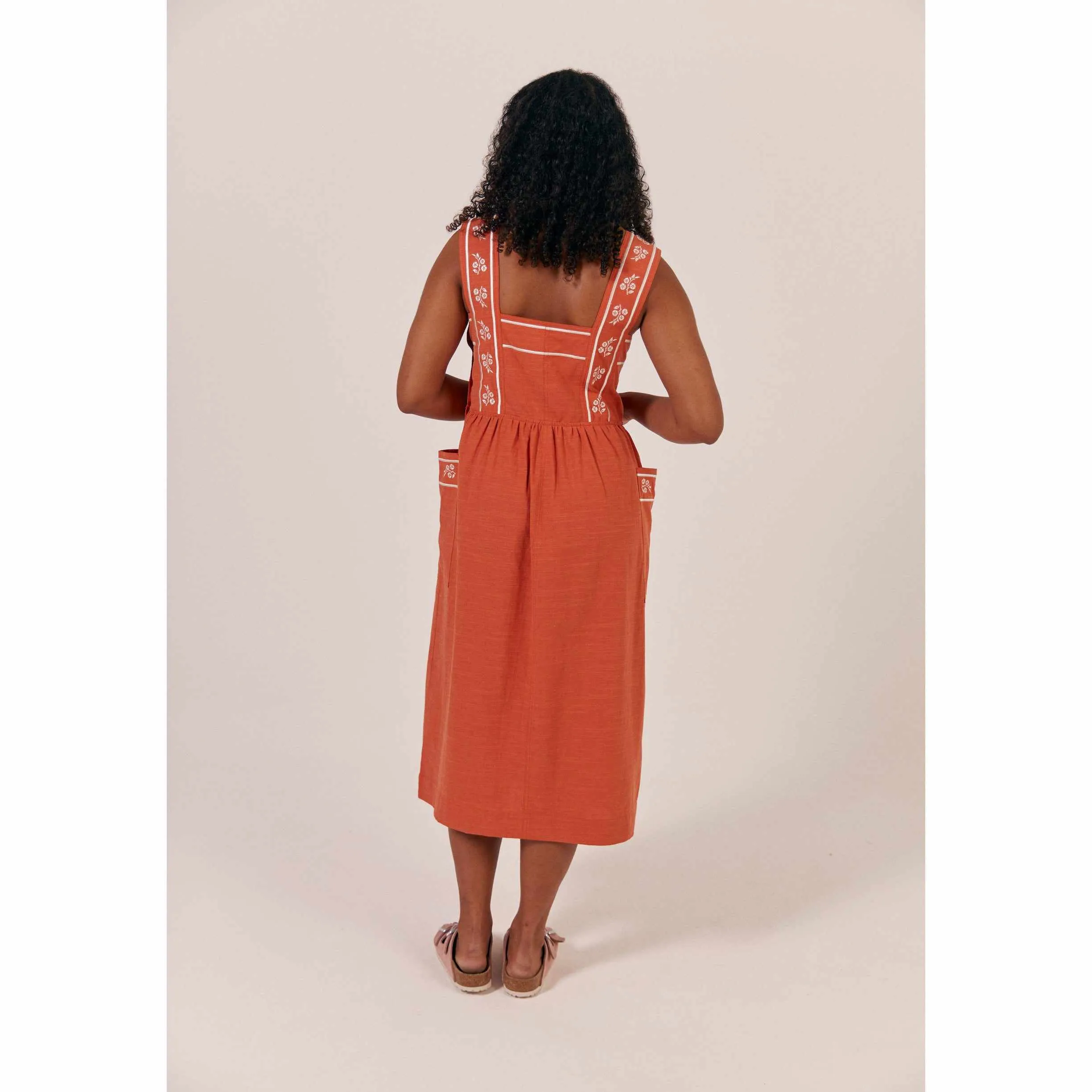 Sideline - Caroline dress - tomato