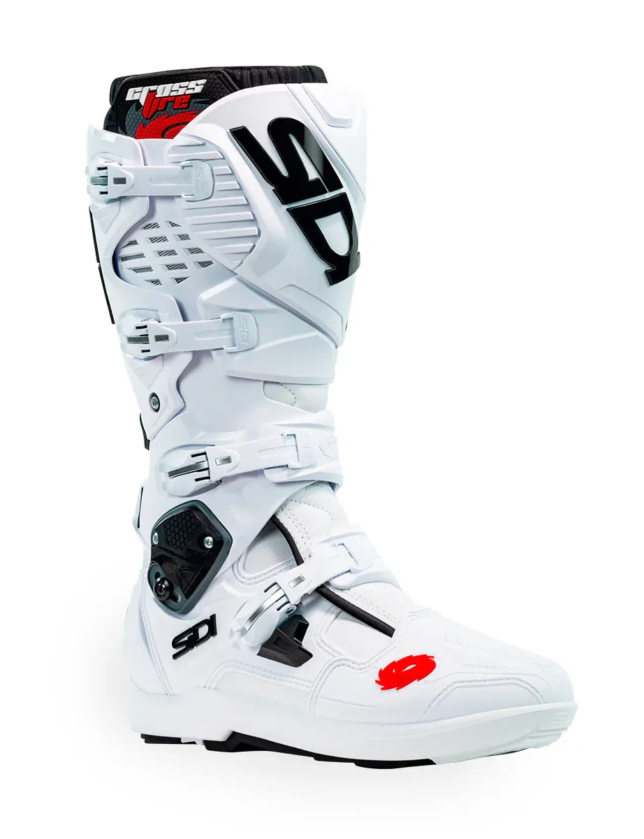 Sidi Crossfire 3 SRS White White Motocross Boots