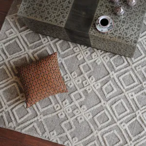 Sieano Gray-Ivory 5 X 8 Rug