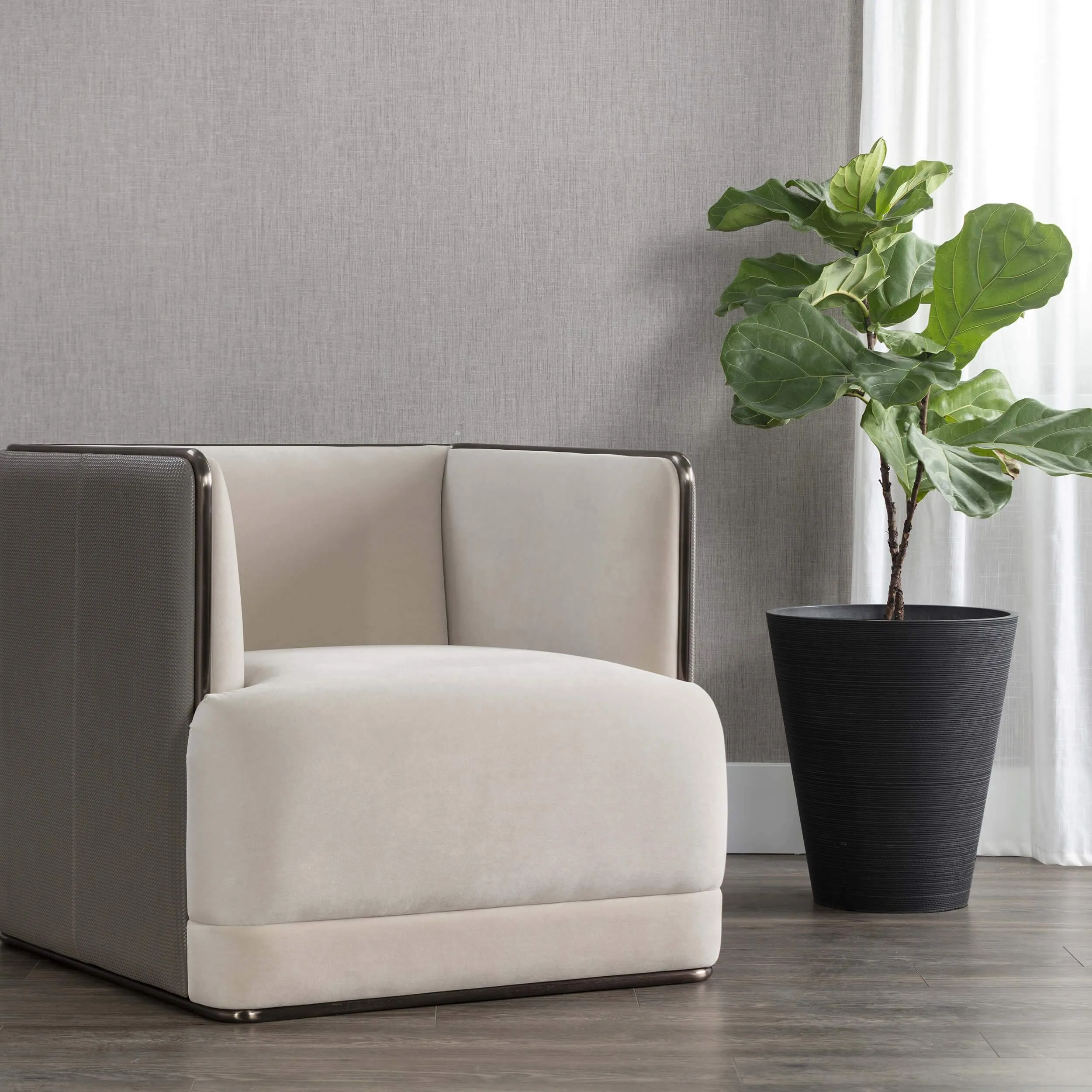 Sierra Armchair, Meg Taupe/Porcini Taupe