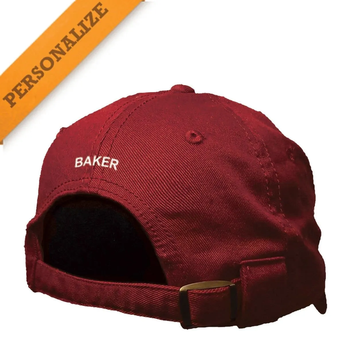 SigEp Vintage Red Personalized Hat