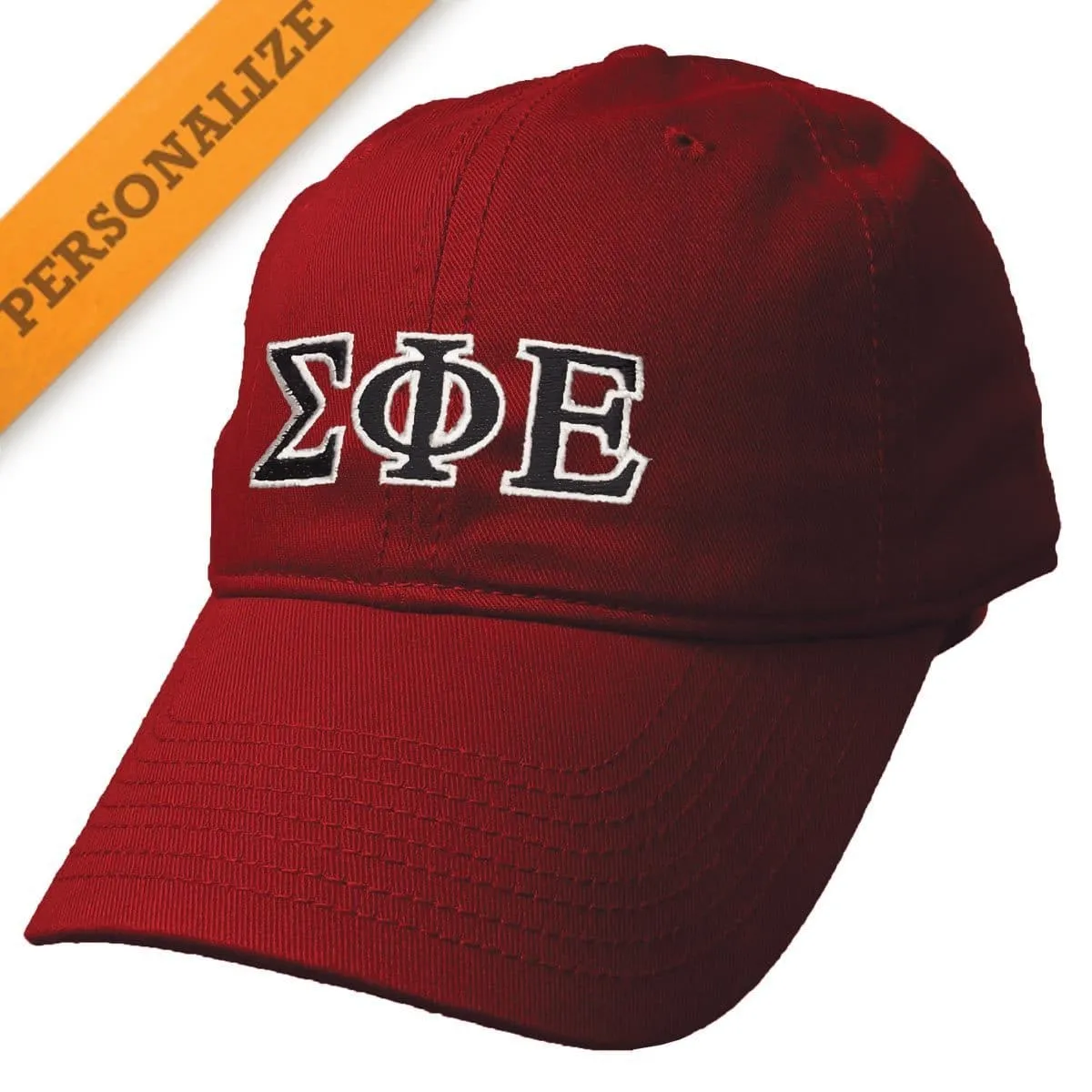 SigEp Vintage Red Personalized Hat