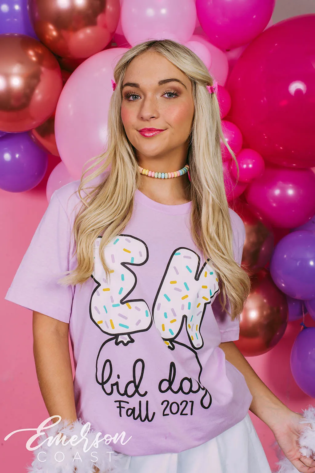 Sigma Kappa Lavender Birthday Bid Day Tee