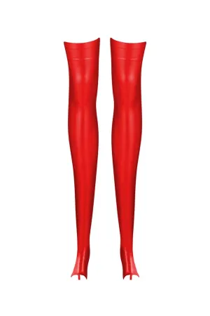 Sigma Scarlet Red Latex Stockings