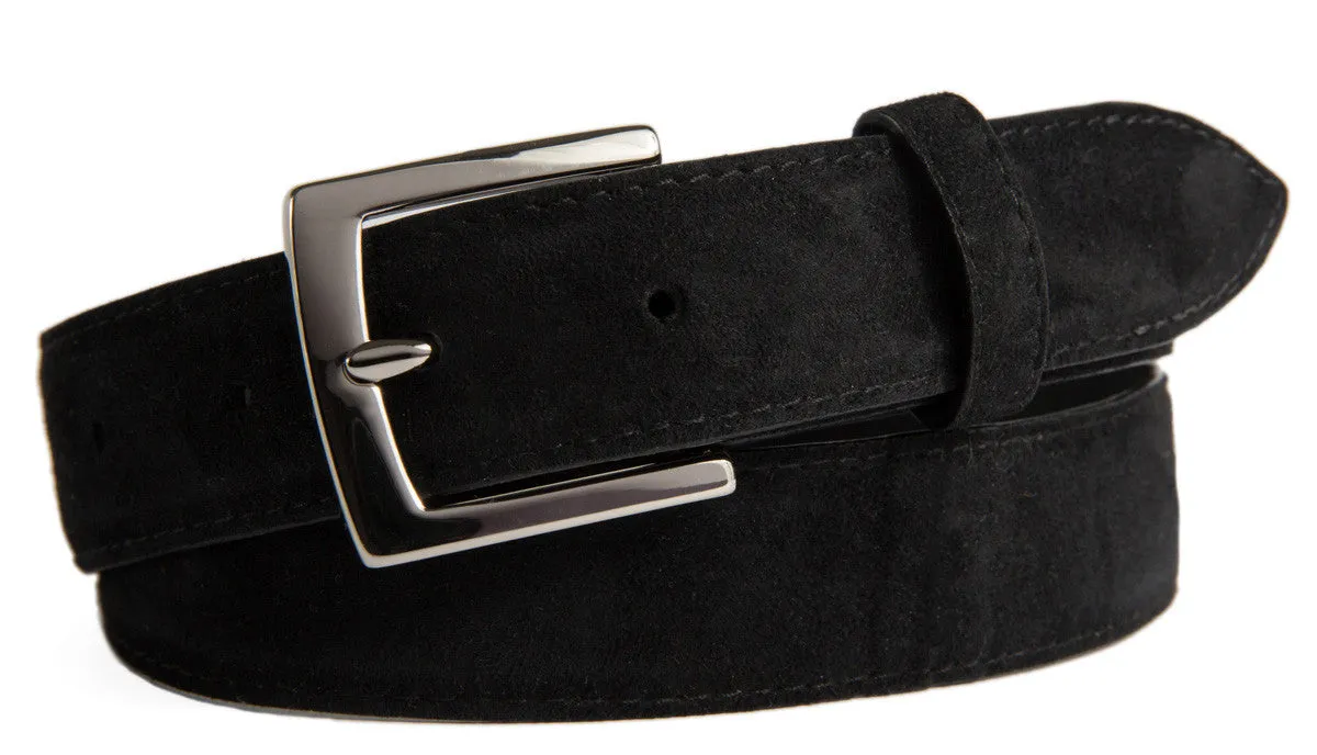 Signature Belt, (1.25") Shiny Silver Buckle