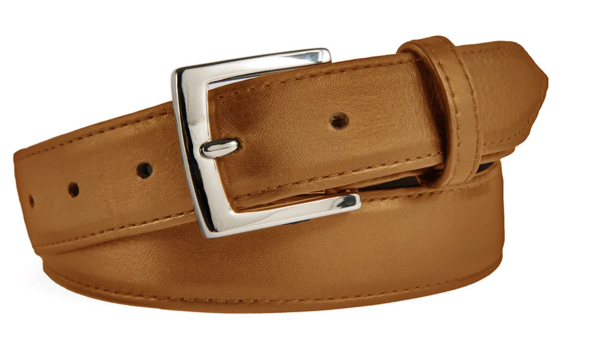 Signature Belt, (1.25") Shiny Silver Buckle