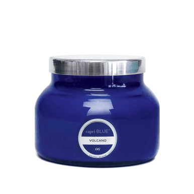 Signature Blue Volcano Candle