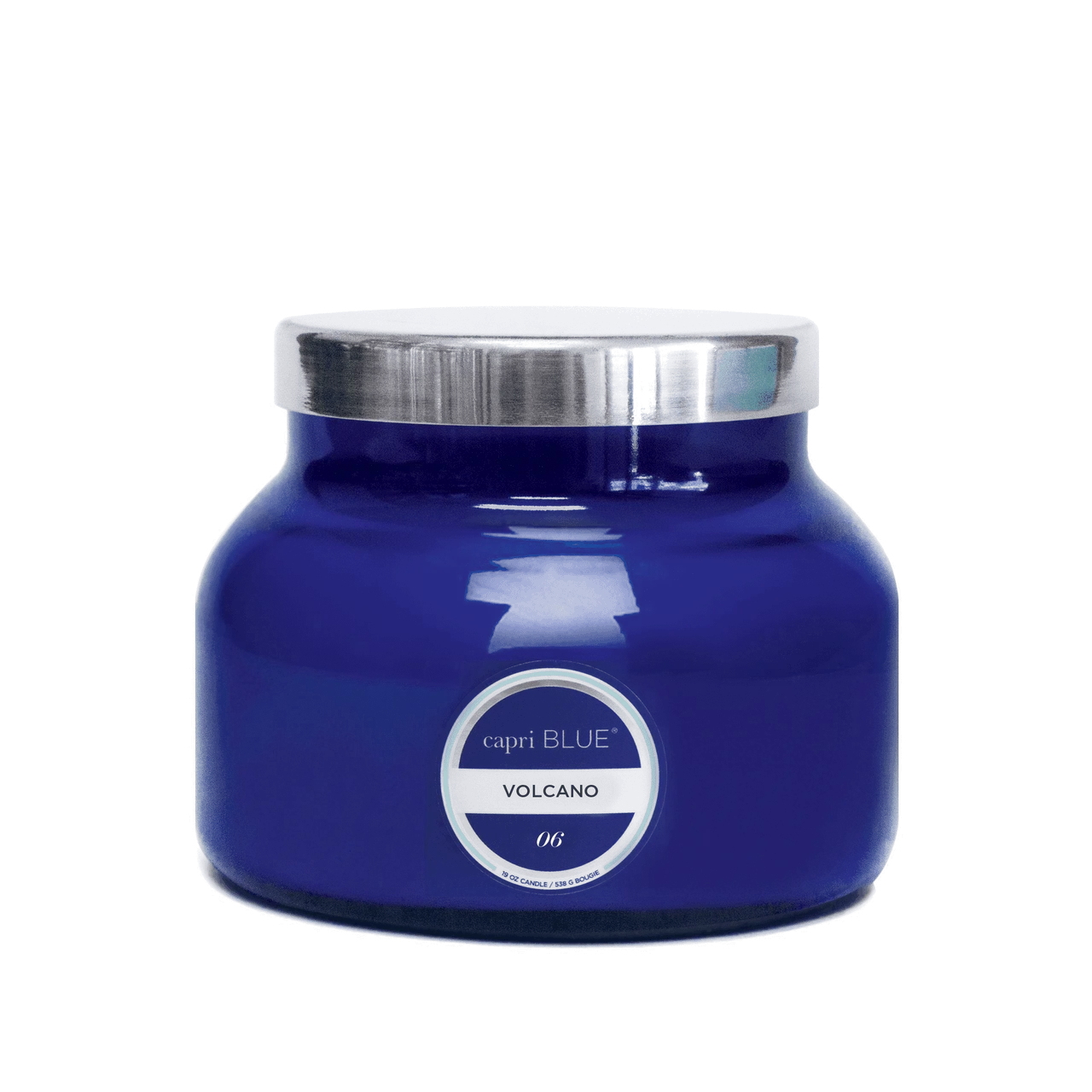 Signature Blue Volcano Candle