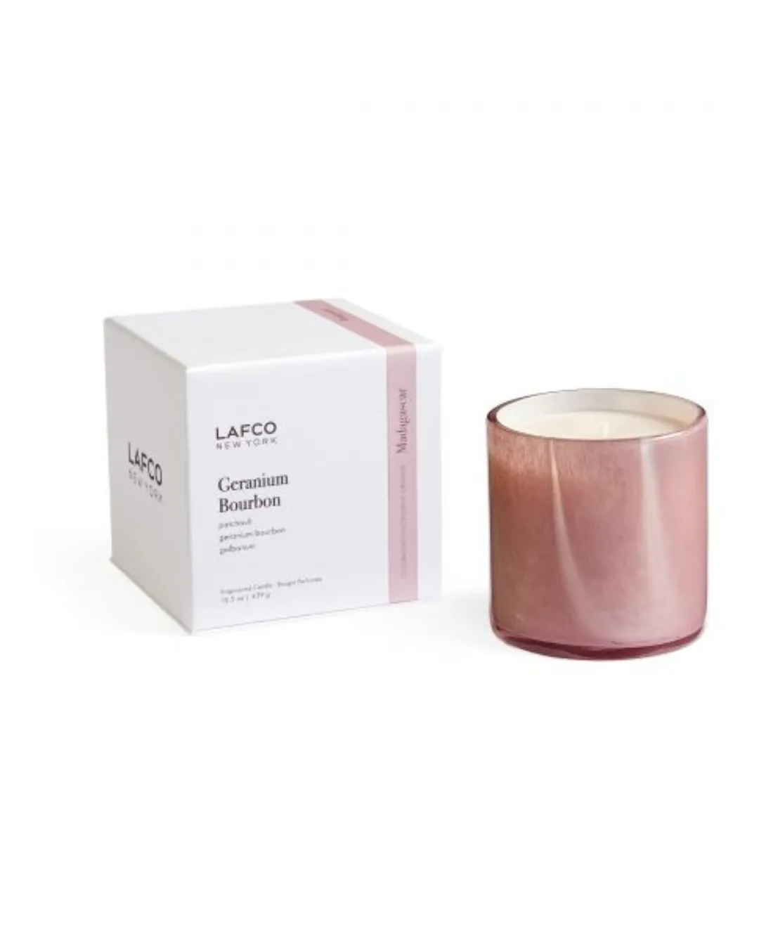 Signature Candle Geranium Bourbon