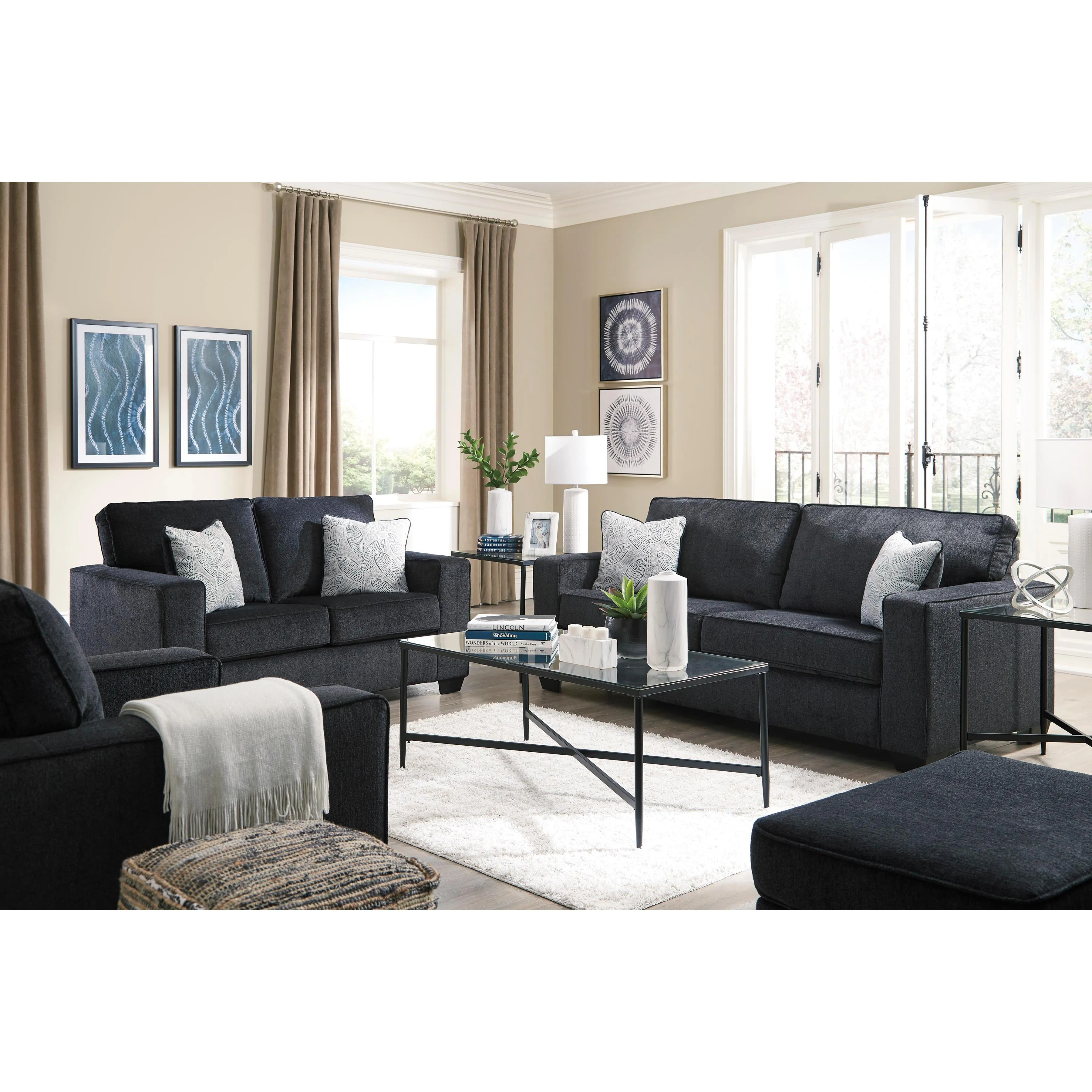 Signature Design by Ashley Altari 87213U5 4 pc Living Room Set