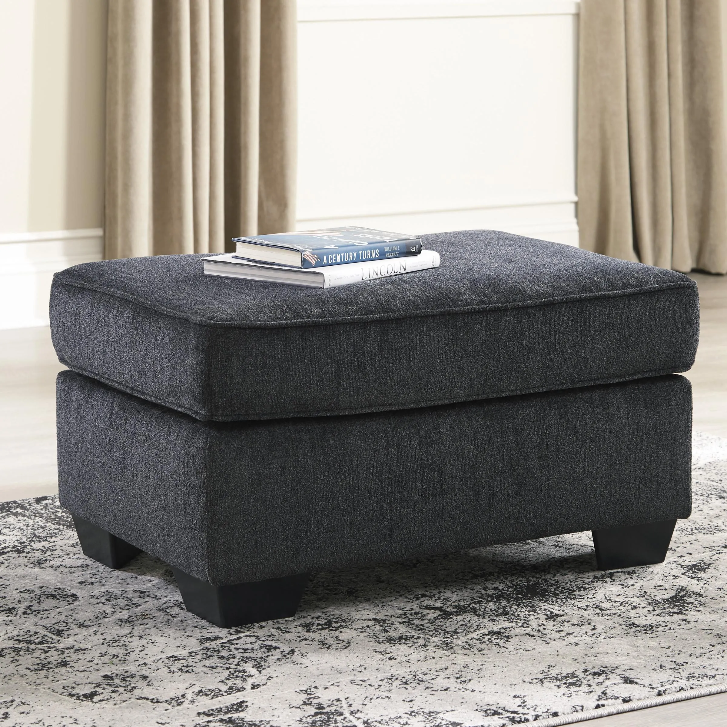 Signature Design by Ashley Altari Fabric Ottoman 8721314