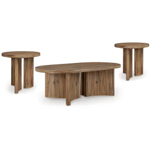 Signature Design by Ashley Austanny Occasional Table Set T683-0/T683-6/T683-6