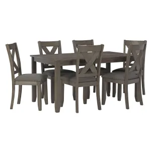 Signature Design by Ashley Caitbrook 7 pc Dinette D388-425