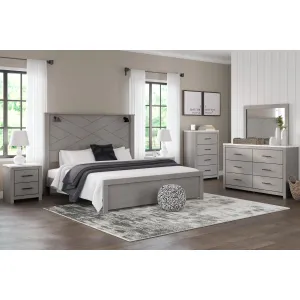 Signature Design by Ashley Cottonburg B1192B12 6 pc King Panel Bedroom Set