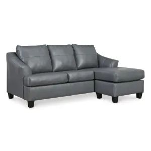 Signature Design by Ashley Genoa Stationary Leather Match Sofa 4770518C