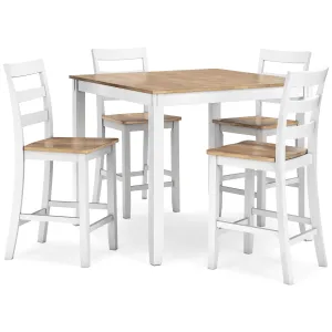 Signature Design by Ashley Gesthaven 5 pc Counter Height Dinette D398-223