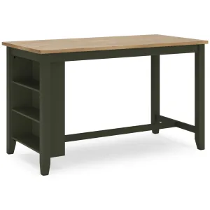 Signature Design by Ashley Gesthaven Counter Height Dining Table with Trestle Base D401-13