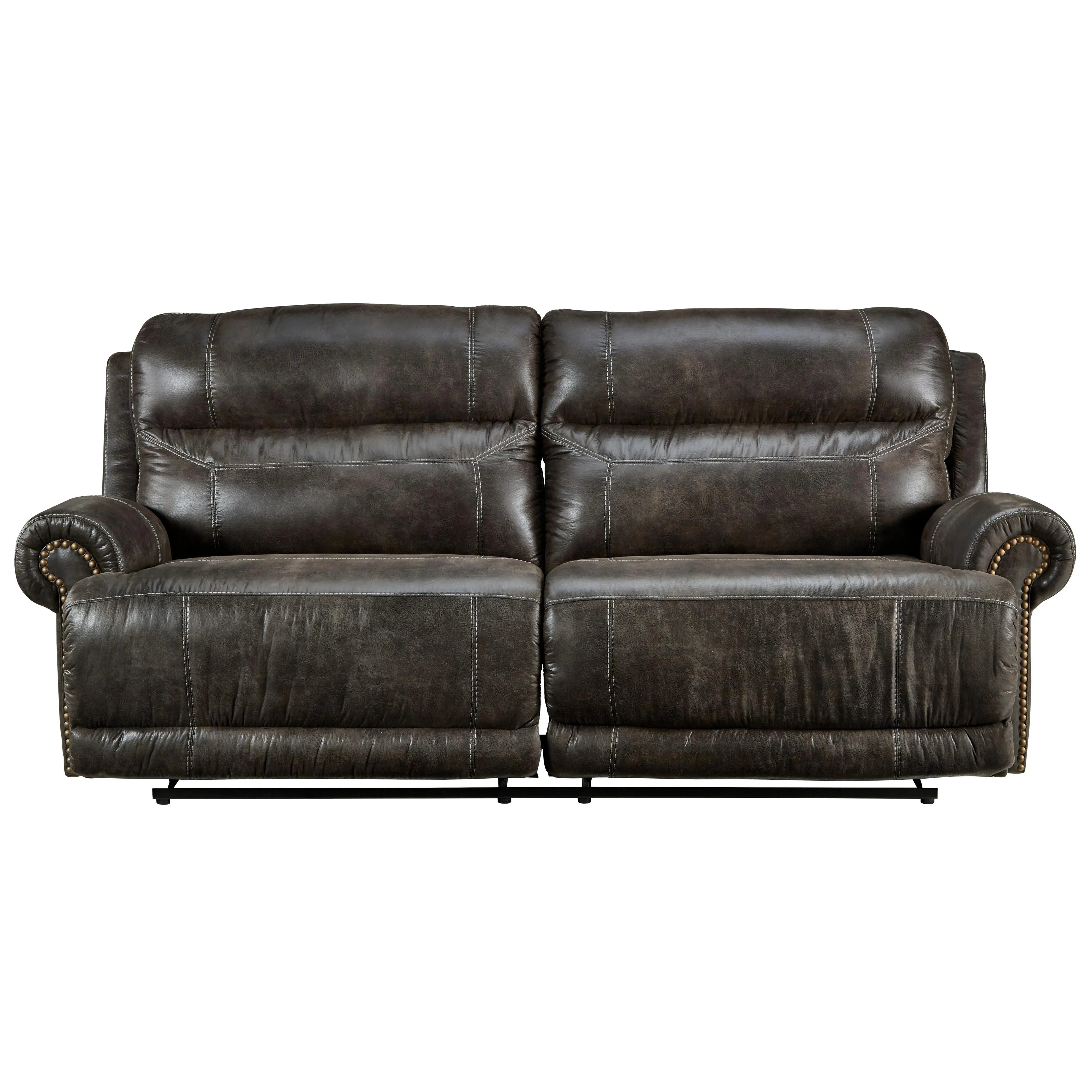 Signature Design by Ashley Grearview Power Reclining Leather Look Sofa 6500547