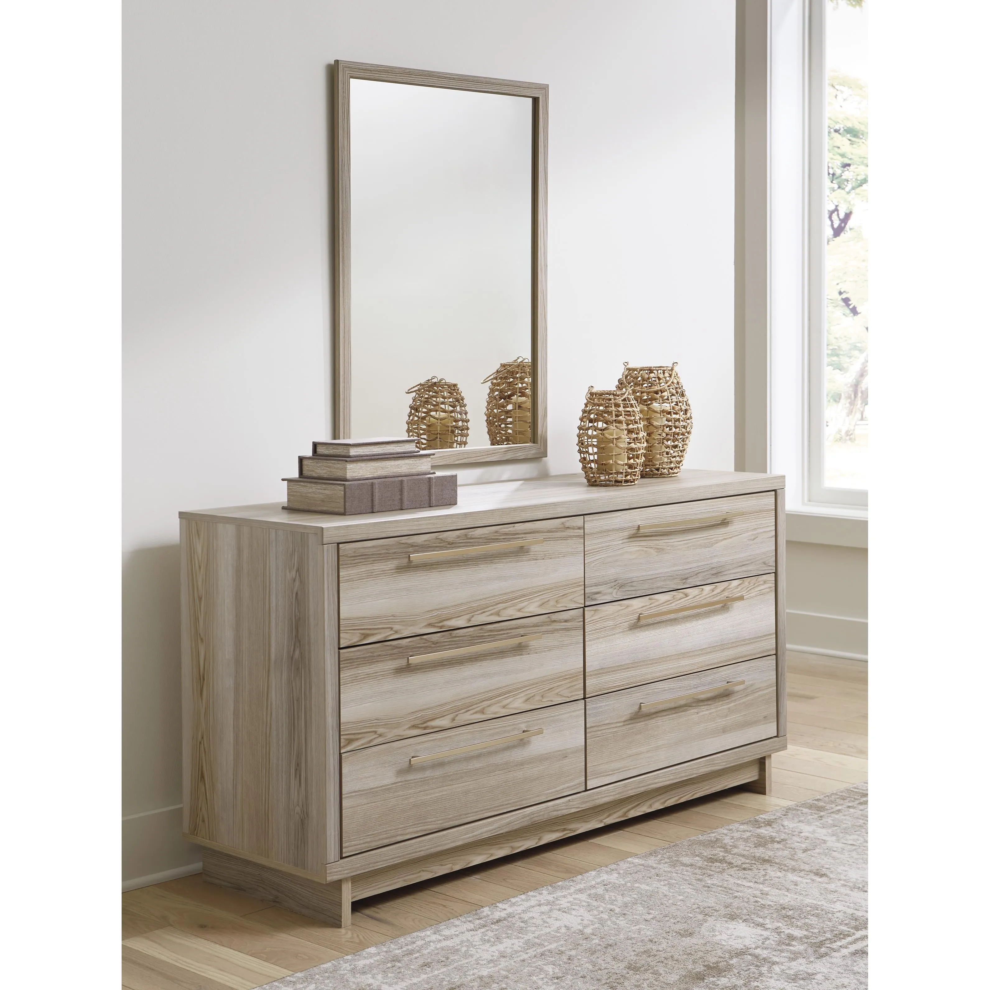 Signature Design by Ashley Hasbrick 6-Drawer Dresser B2075-231