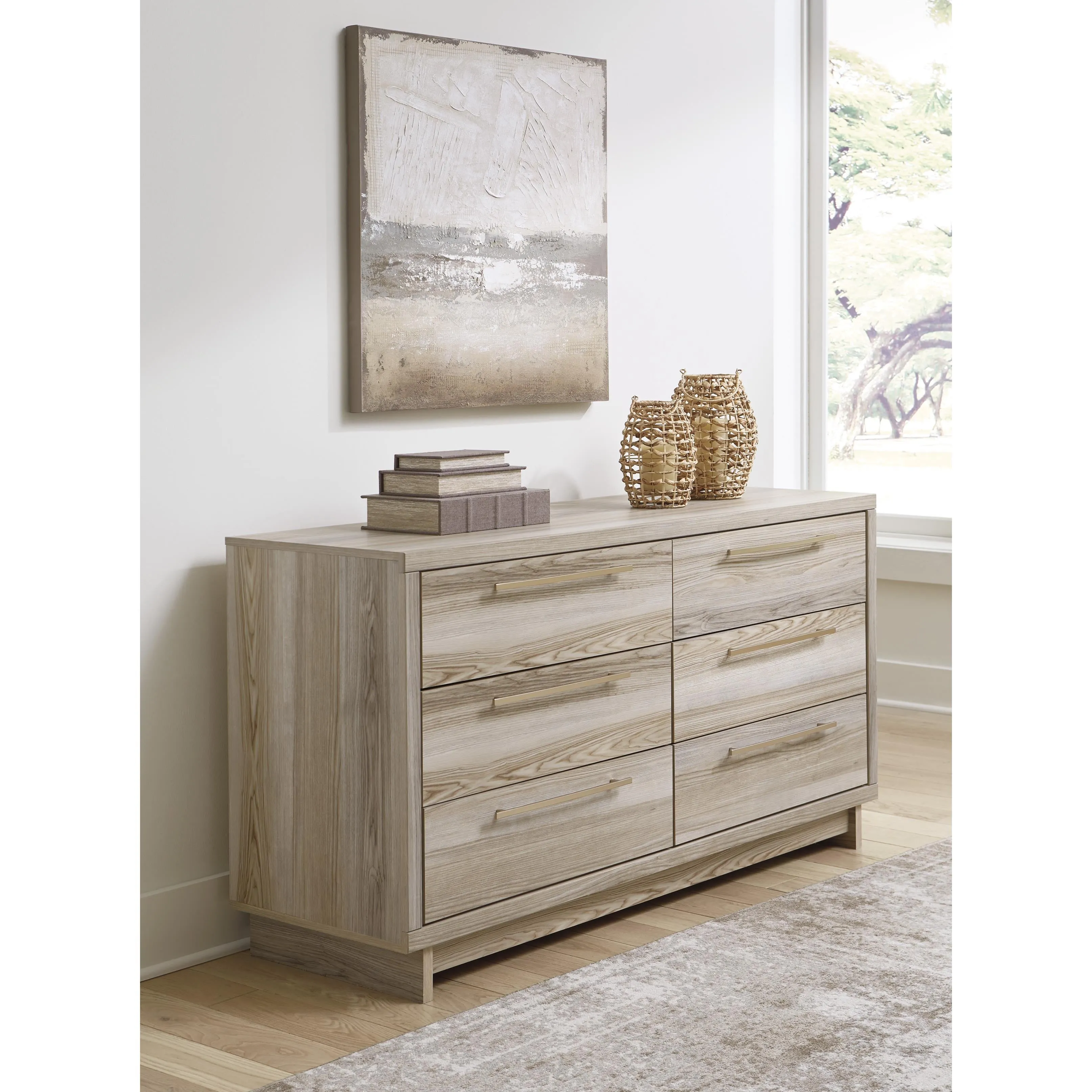 Signature Design by Ashley Hasbrick 6-Drawer Dresser B2075-231