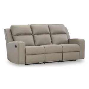 Signature Design by Ashley Lavenhorne Reclining Leather Look Sofa 6330789