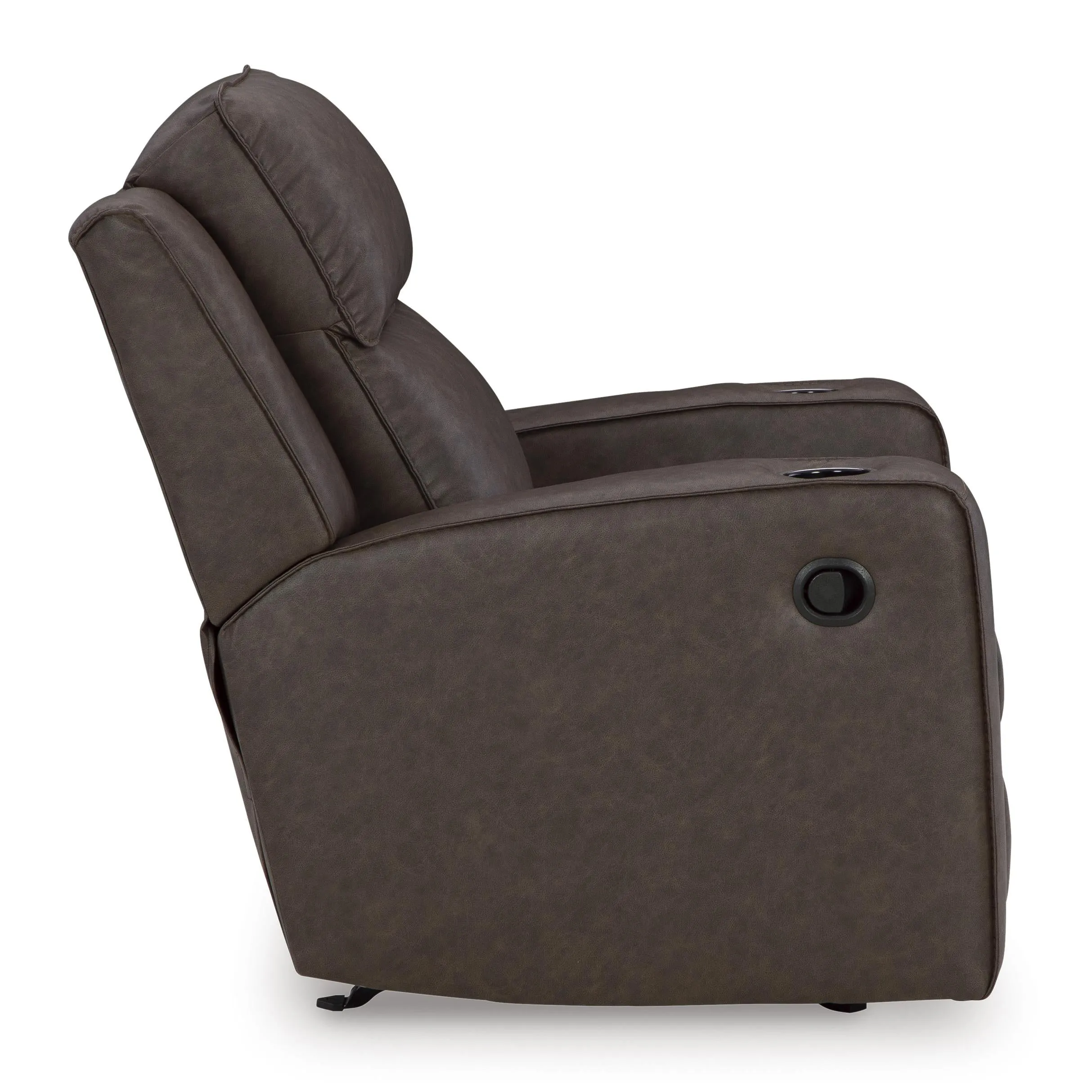 Signature Design by Ashley Lavenhorne Rocker Leather Look Recliner 6330625