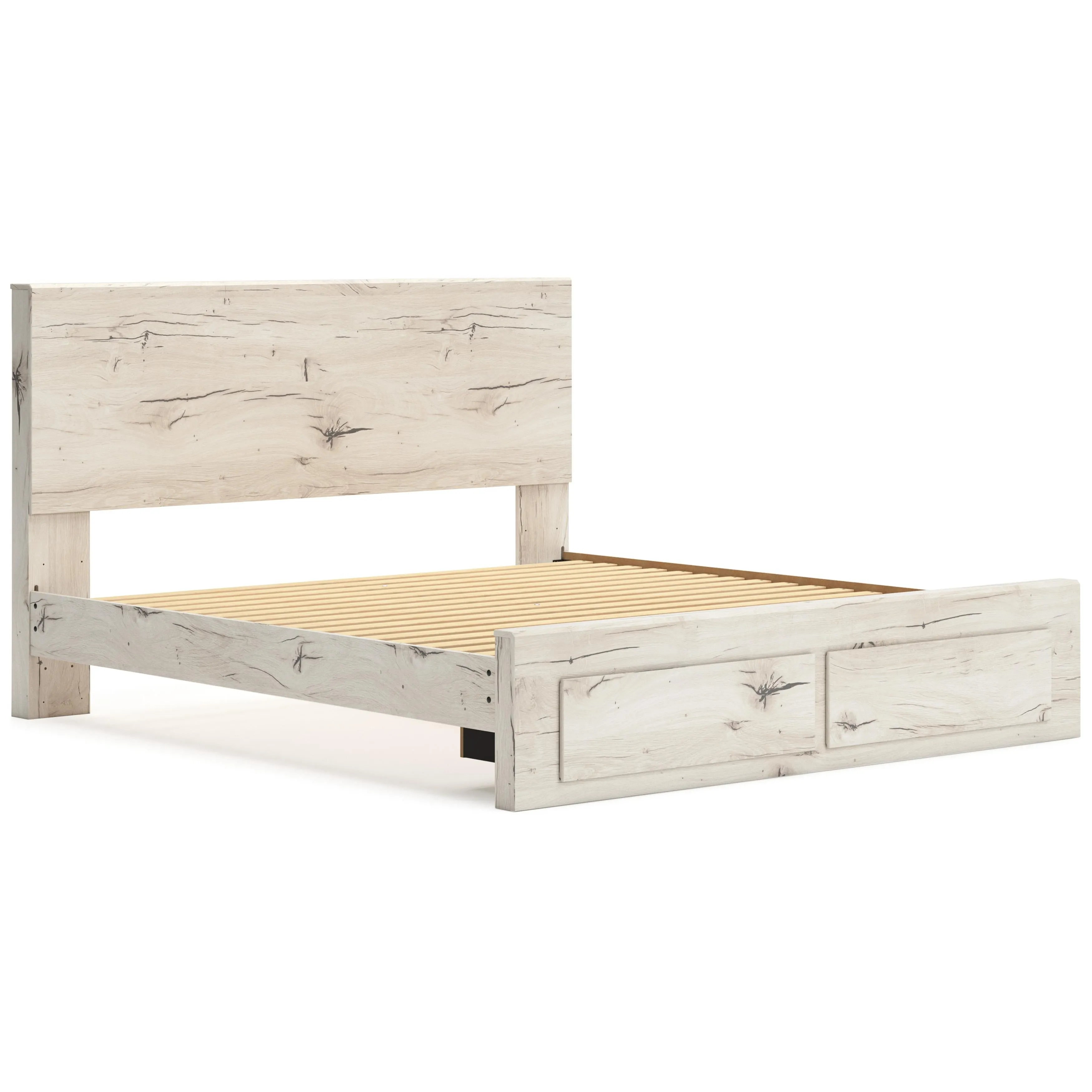 Signature Design by Ashley Lawroy King Panel Bed with Storage B2310-58/B2310-56S/B2310-95/B100-14