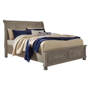 Signature Design by Ashley Lettner California King Sleigh Bed with Storage B733-78/B733-76/B733-95