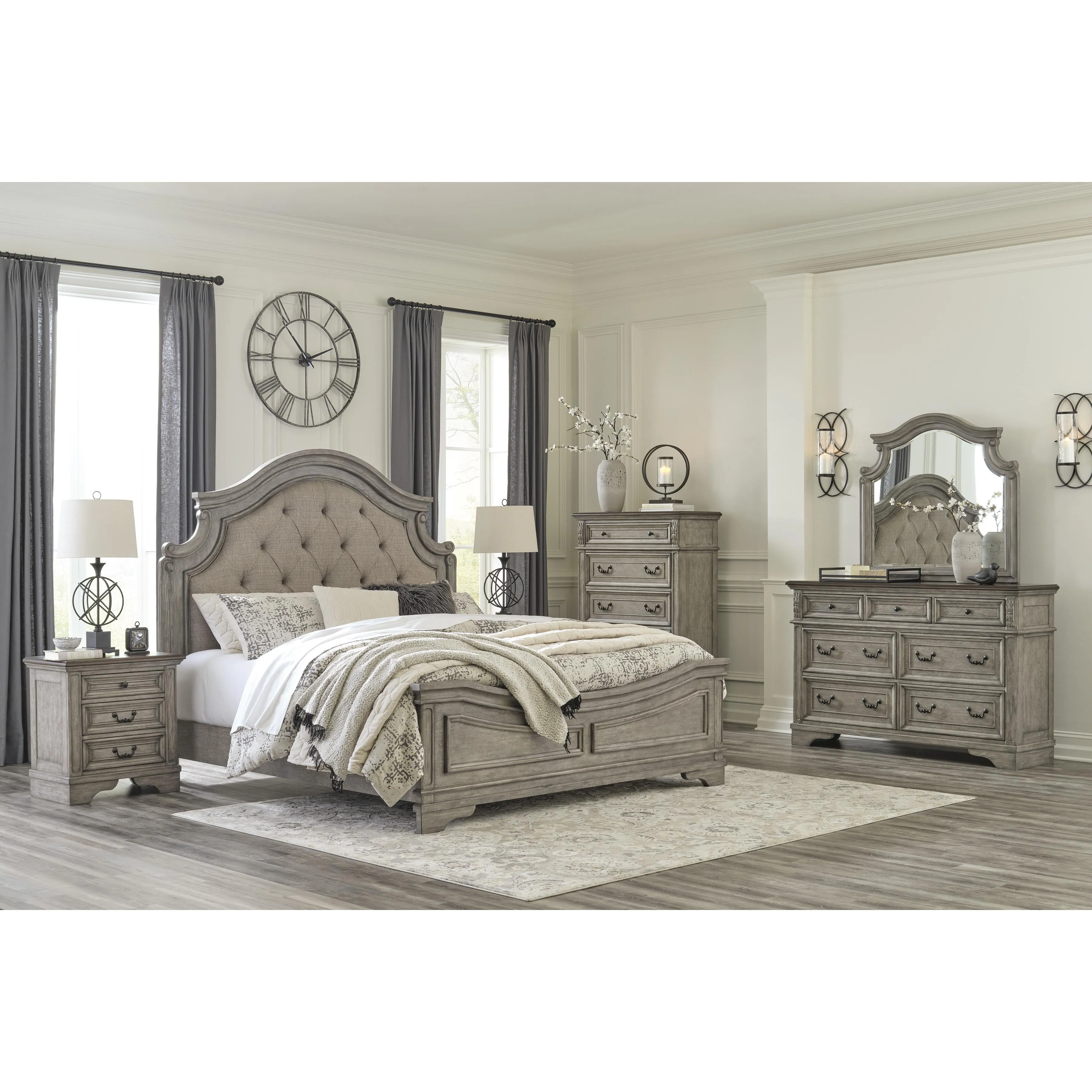 Signature Design by Ashley Lodenbay King Panel Bed B751-56/B751-58/B751-97