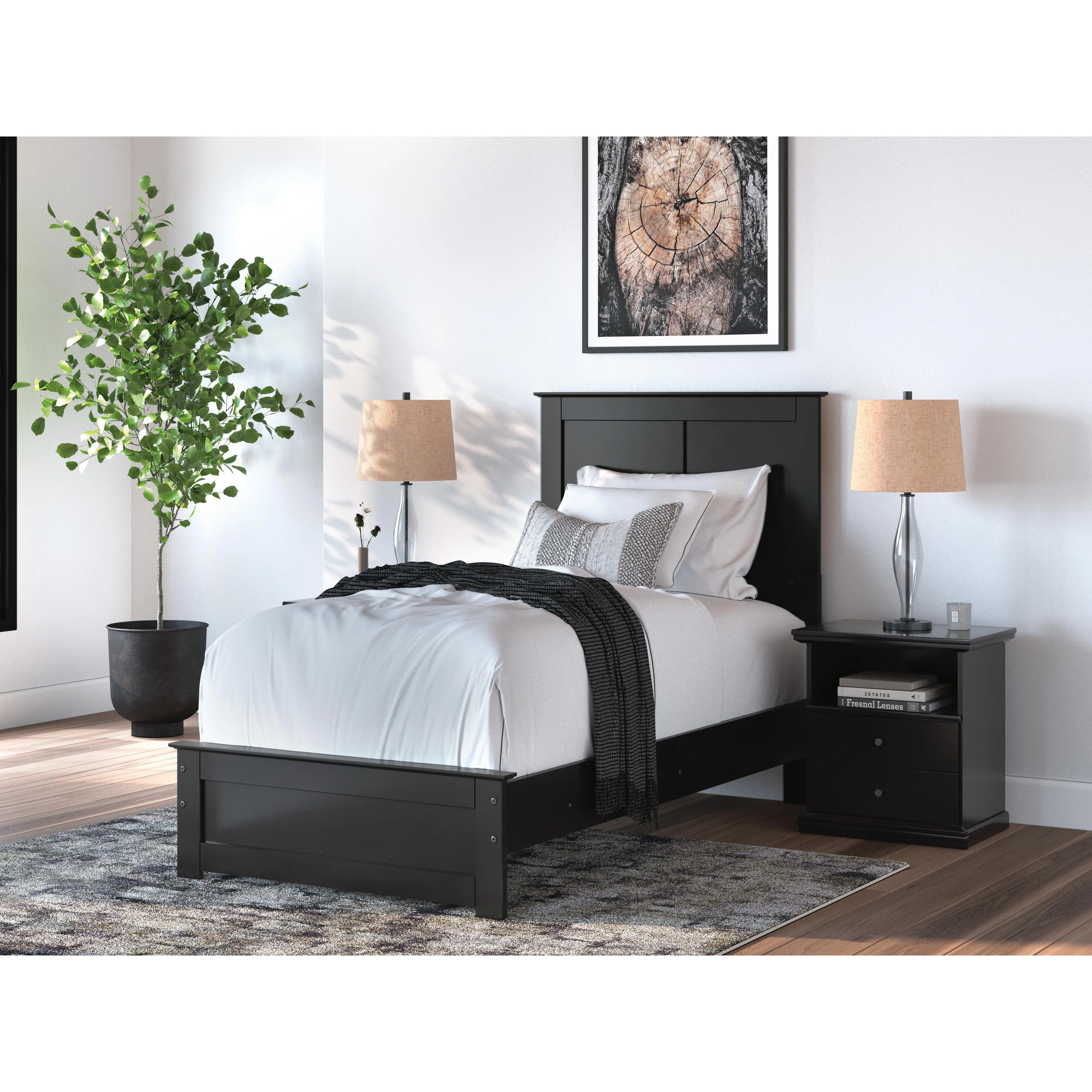 Signature Design by Ashley Maribel Twin Panel Bed B138-153/B138-183