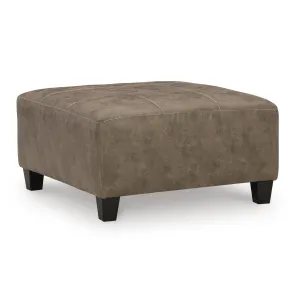 Signature Design by Ashley Navi Leather Look Ottoman 9400408