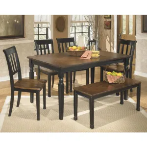 Signature Design by Ashley Owingsville D580 8 pc Dining Set