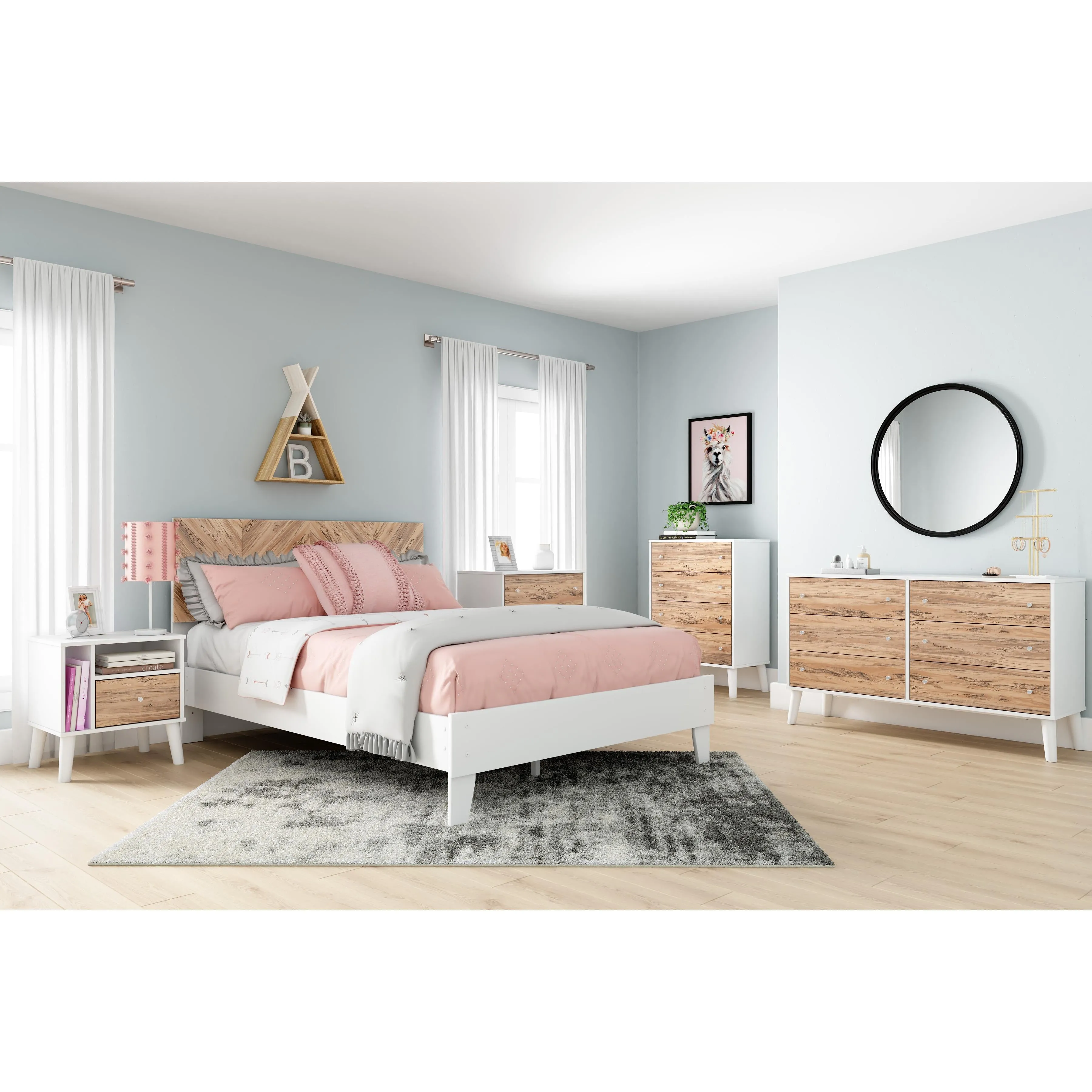 Signature Design by Ashley Piperton EB1221-111 Twin Platform Bed