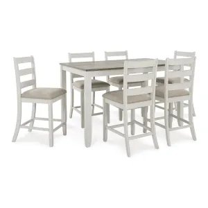 Signature Design by Ashley Skempton 7 pc Counter Height Dinette D394-423