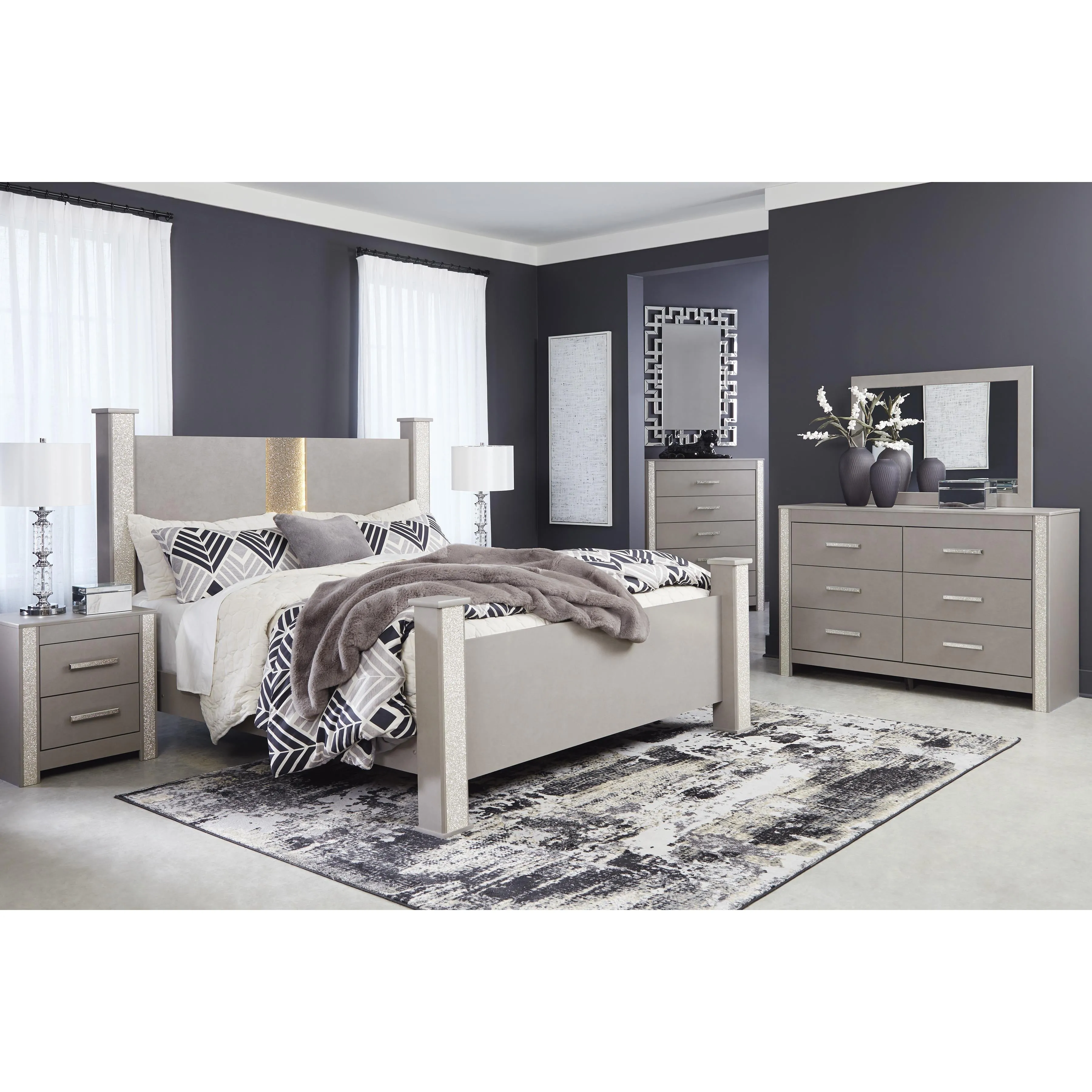 Signature Design by Ashley Surancha 6-Drawer Dresser B1145-231