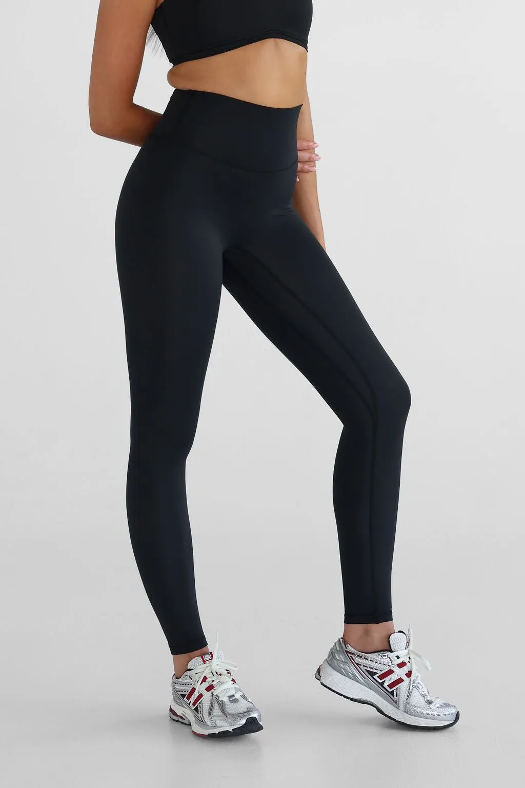 Signature Full Length Leggings - Black