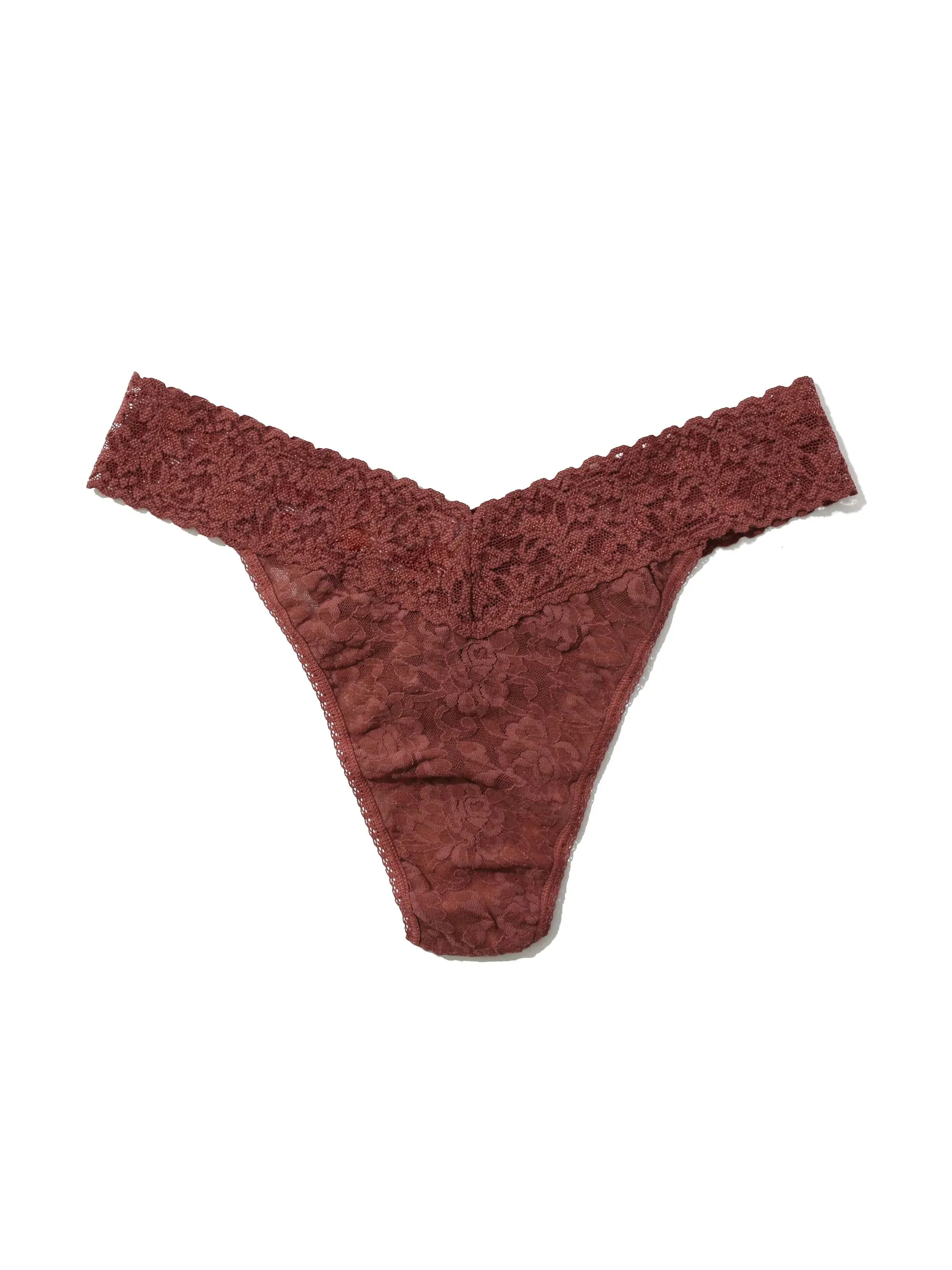 Signature Lace Original Rise Thong