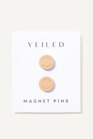 Signature Magnet Pins - Natural