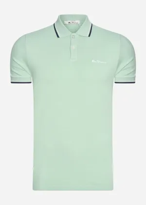 Signature polo - eggshell