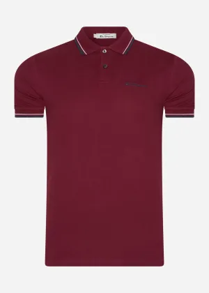 Signature polo - red