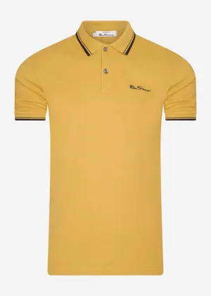 Signature polo - yellow